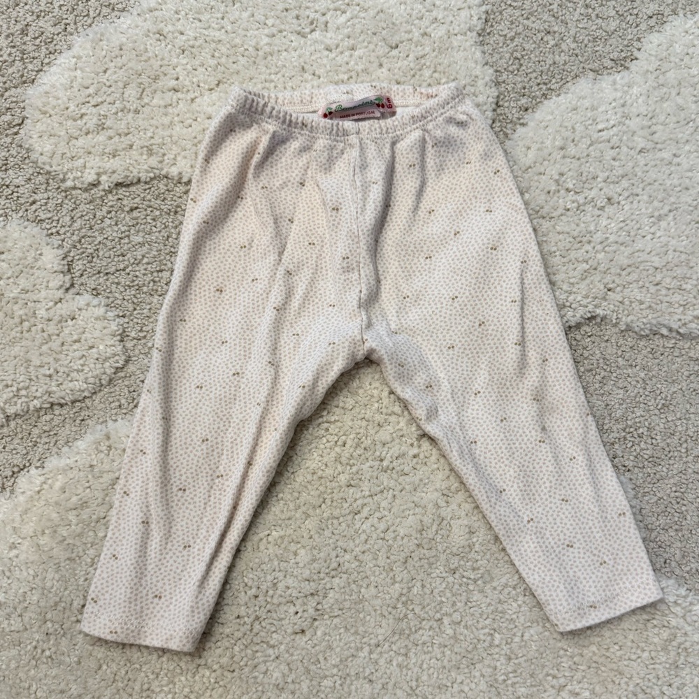 Bonpoint Baby Printed Cotton Leggings - Size 6M